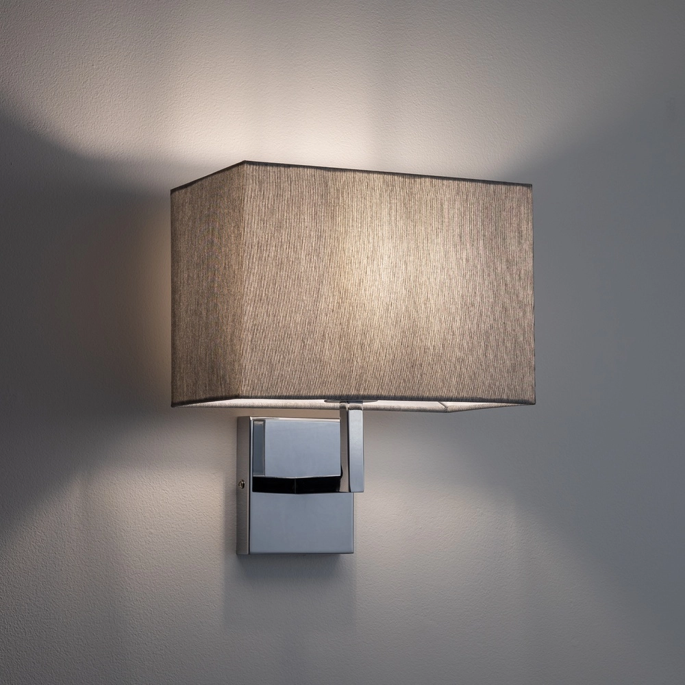 Wandlampe Hotel Mood 26 cm grau Lyora 5903139117876