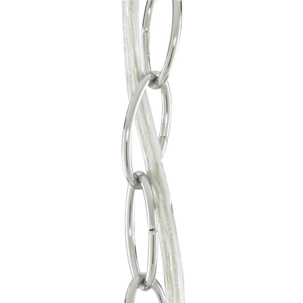 Klassische Sockelleuchte Lanterns 18 cm Chromgrau Searchlight 5013874321879