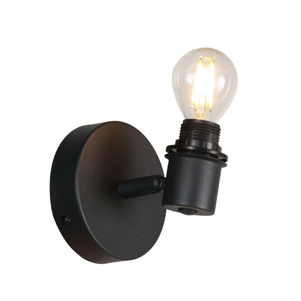 Wandlampe Sumba mit Bambuskappe Ø12 cm Steinhauer 8712746182811
