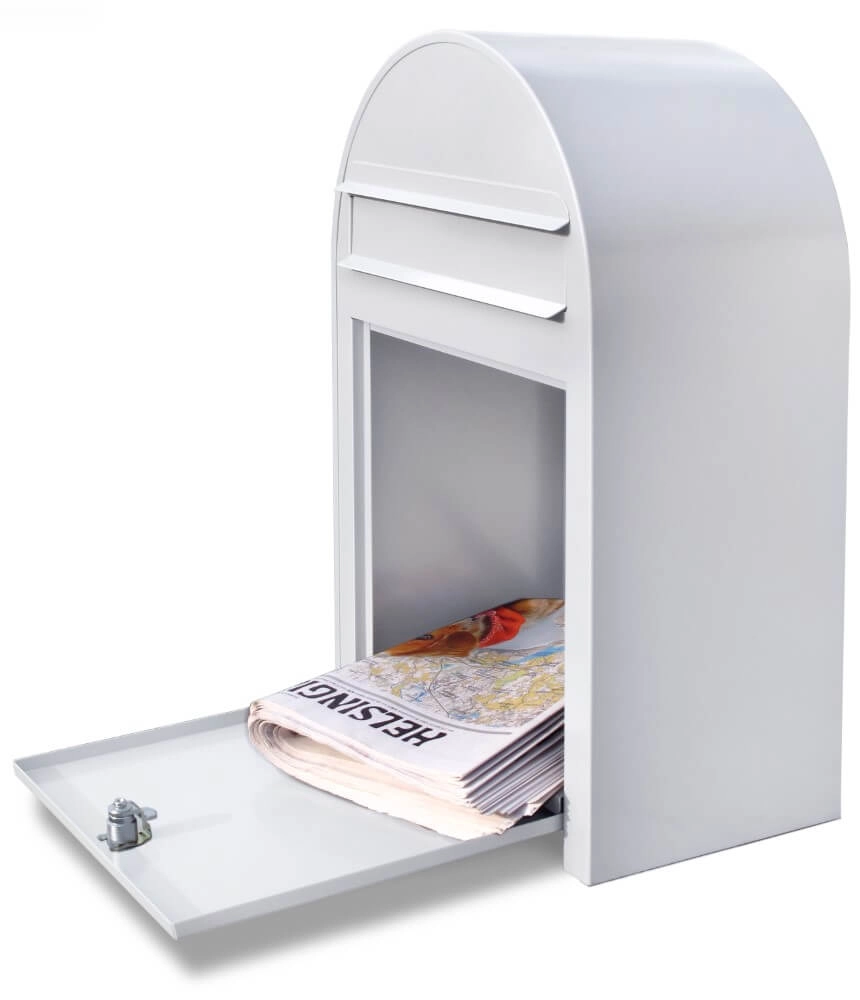 Briefkasten Classic 9016 Weiß Bobi 6417237001078