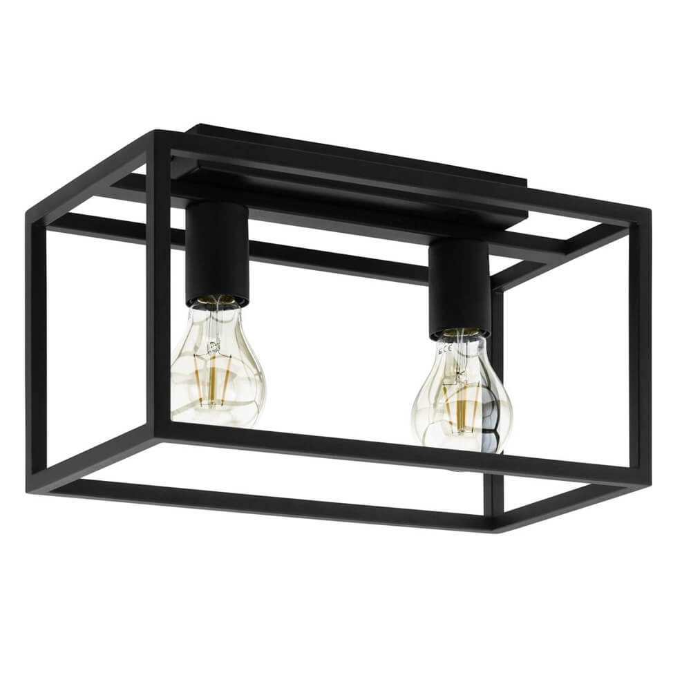 Schwarze Deckenlampe Eldrick Eglo 9002759322533