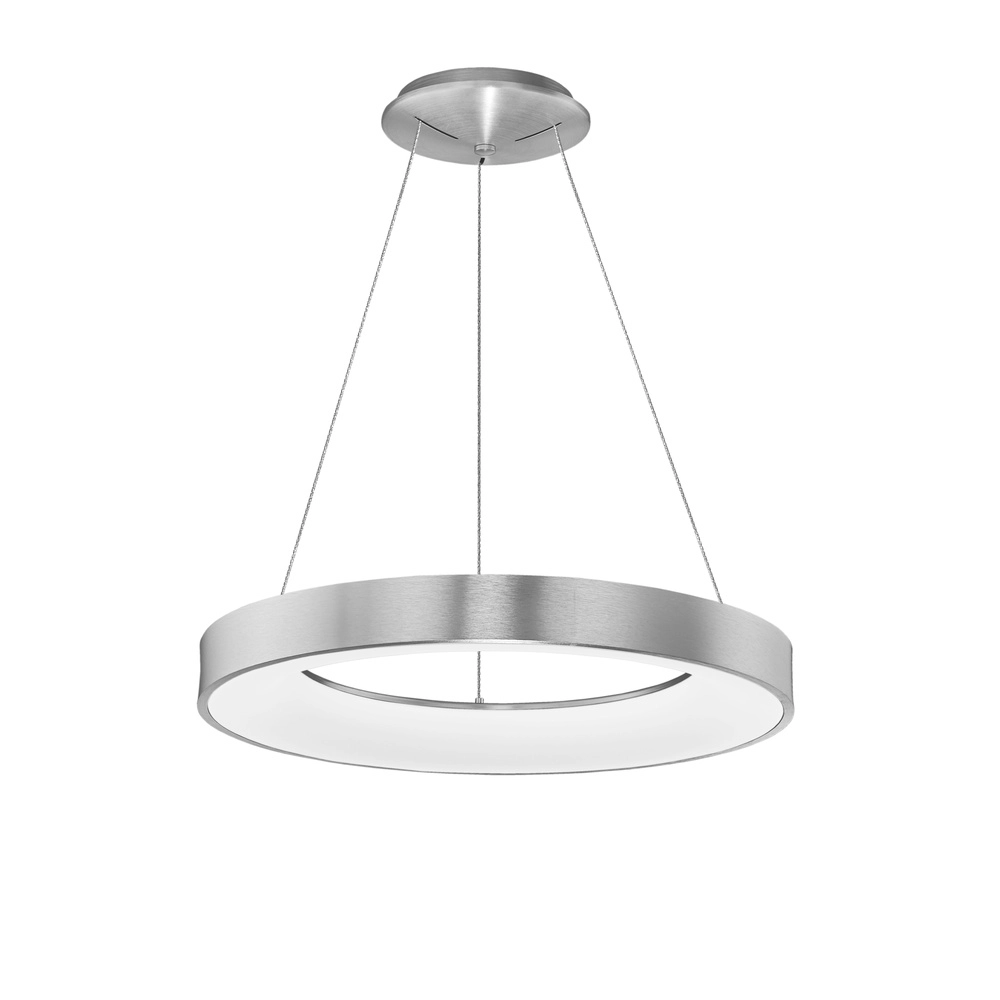 Pendelleuchte Rando Thin silbergrau Ø 60cm Lyora 5212017420251