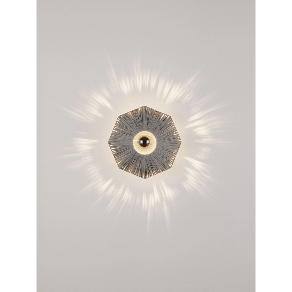 Wandlampe Elvio graue Ø 30cm Lyora 5212017493866