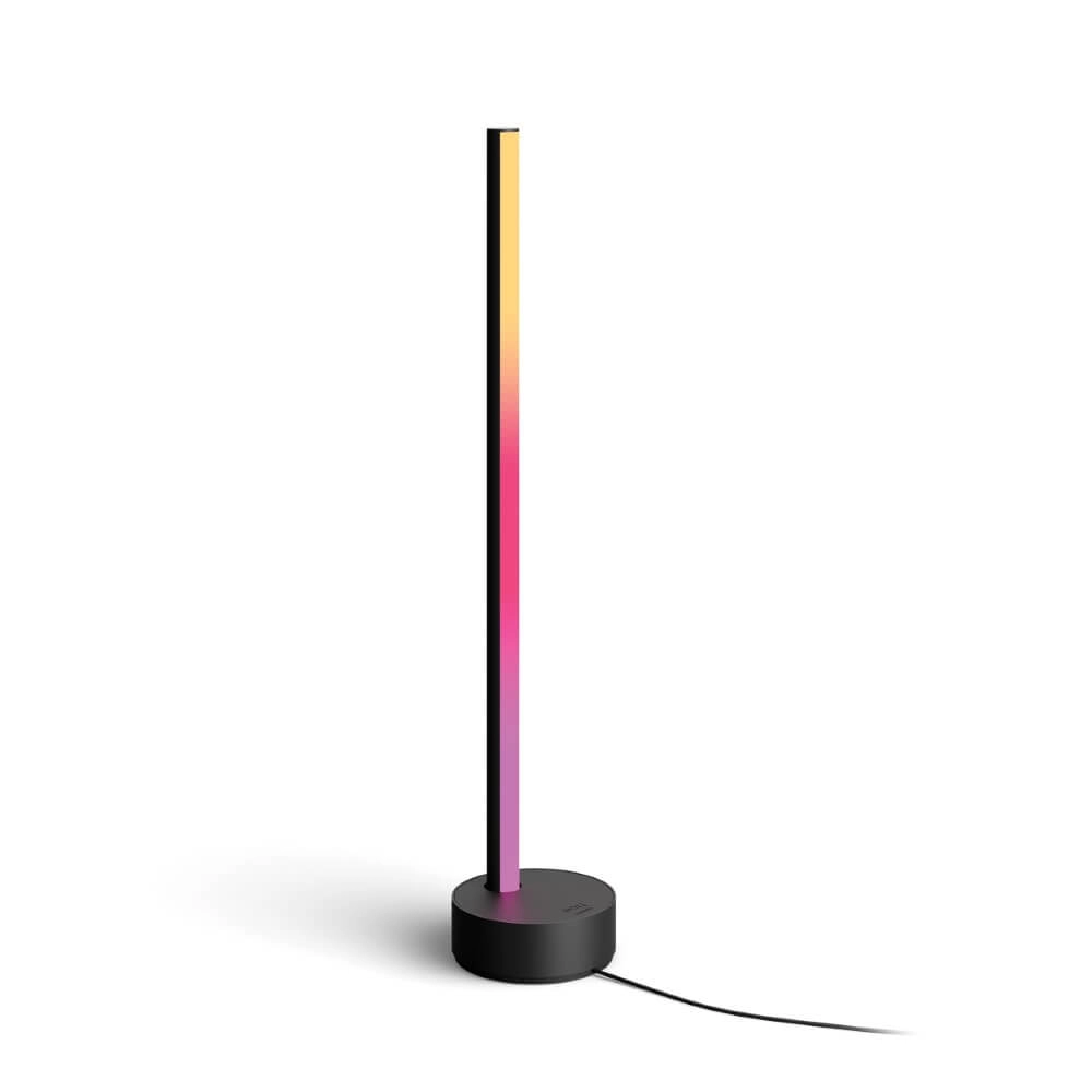 Tischlampe Hintergrundbeleuchtung Hue Gradient - 12W - White and Color 55cm schwarz Philips 8718696176245