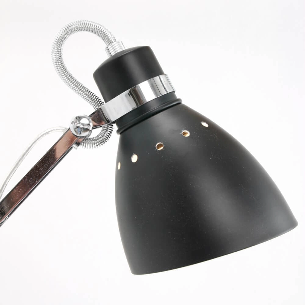 Wandleuchte Spring schwarz mit chrom Steinhauer 8712746068702