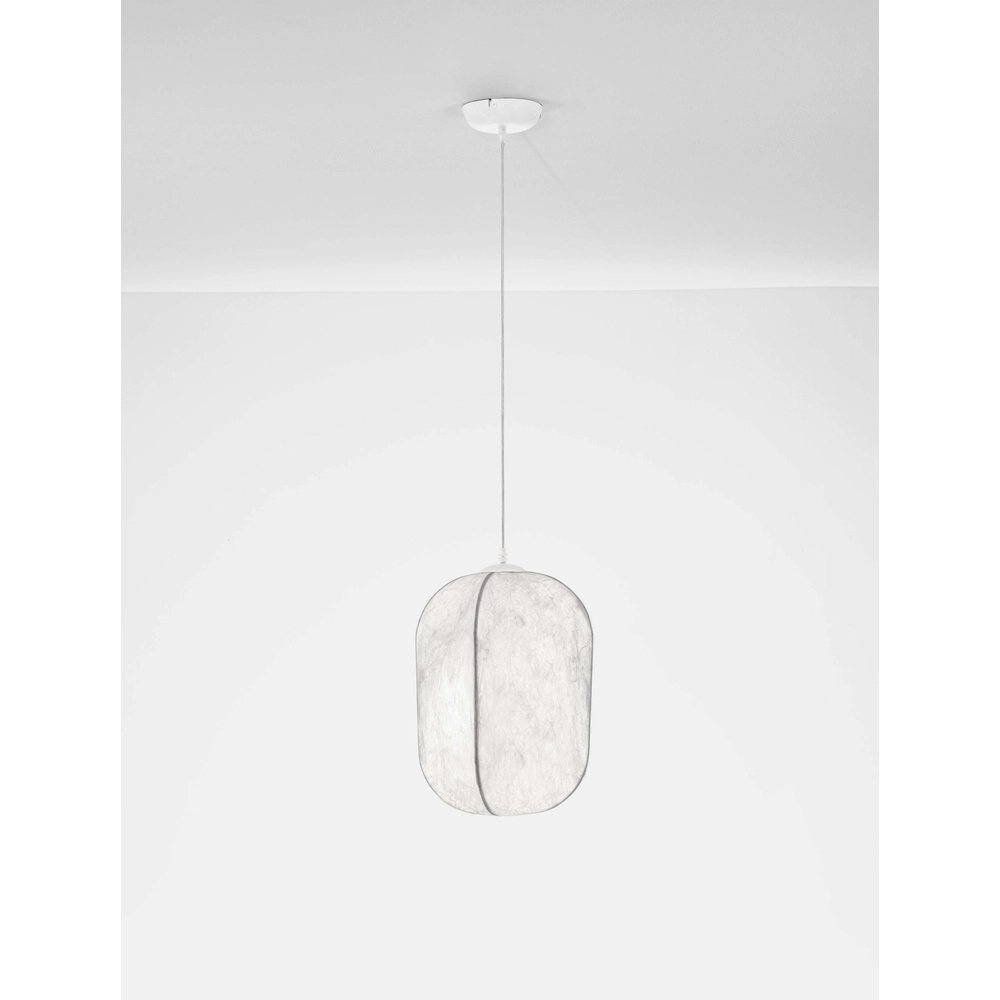 Weiße Pendelleuchte Pierida Ø 30cm Lyora 5212017468062