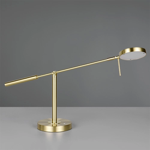 Schreibtischlampe Monza Messing Trio 4017807693294