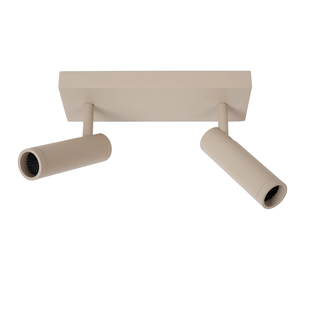 Elegante Deckenlampe Grado 2-hell sandbraun