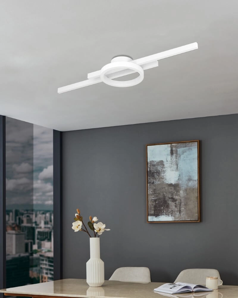 Schwarze LED-Deckenleuchte Amandolo Eglo 9008606275045