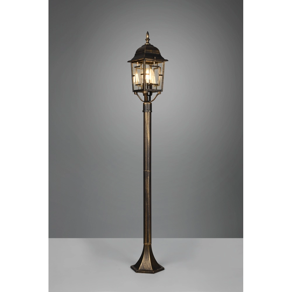 Stehlampe Volturno Antikbraun Trio 4017807543605