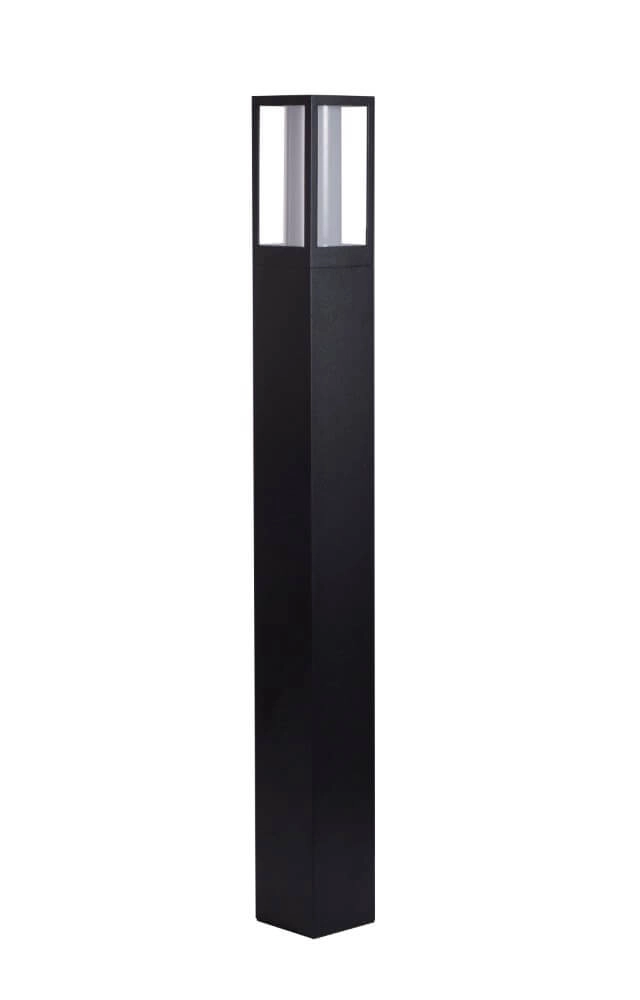 Stehende Gartenlampe Avenue 73cm schwarz