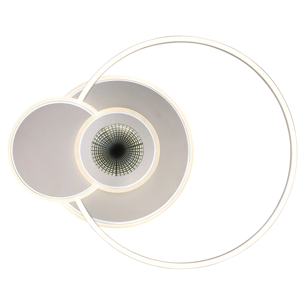 Design-Deckenlampe Beltran Silbergrau Globo 9007371586691