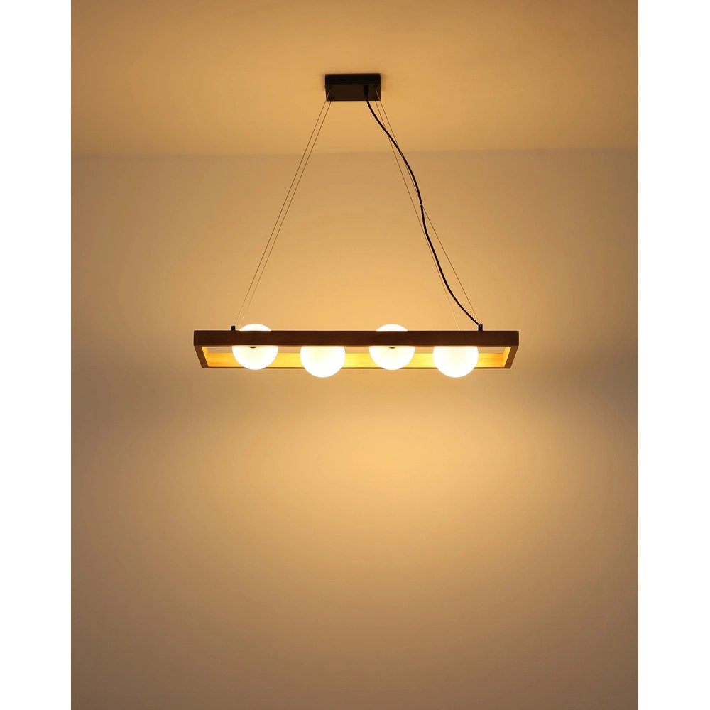 Design-Pendellampe Nanda Schwarz Globo 9007371519934