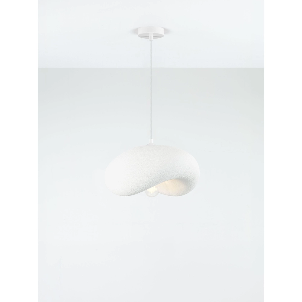 Moderne Pendellampe Bambel Weiß Lyora 5212017495785