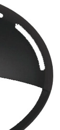 Wandleuchte Jack Oval 1-Box schwarz Franssen 8010789040212