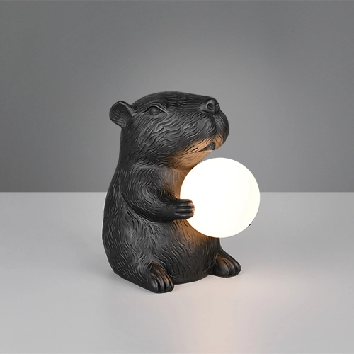 Tischlampe Capi Schwarz Trio 4017807685947