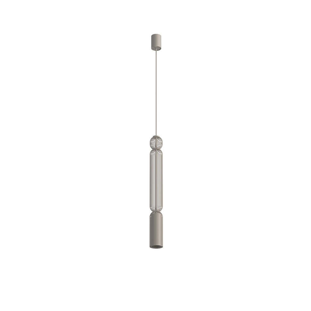 Pendellampe Singles 65 cm sandbraun