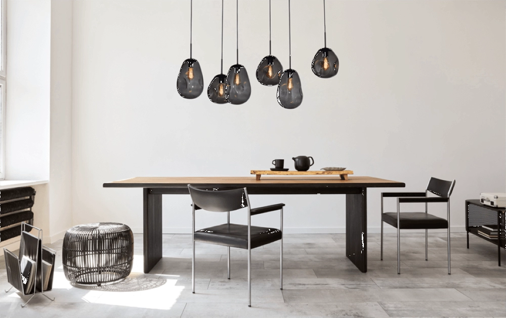 Hängelampe Lava 6x Rauchglas Masterlight 8718121286228