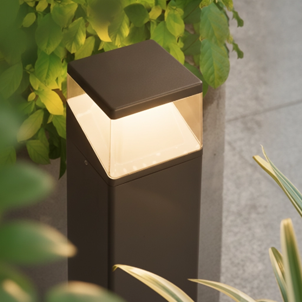 Stehlampe Lock grau