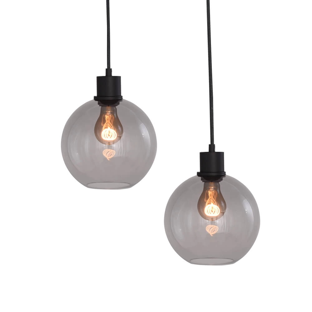Hängelampe Lazise 6x Ø 20cm schwarz Masterlight 8718121303468