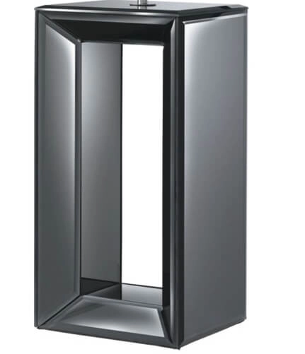 Schwarze Tischlampe Mirror Searchlight 5013874416667