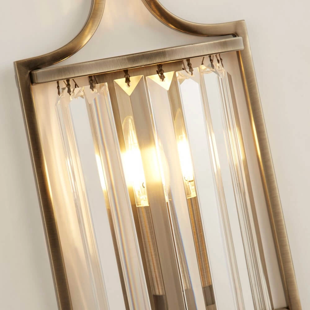 Klassische Wandleuchte Victoria Gold Searchlight 5053423206929