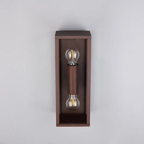Moderne Wandlampe Garonne M rostbraun Trio 4017807687392