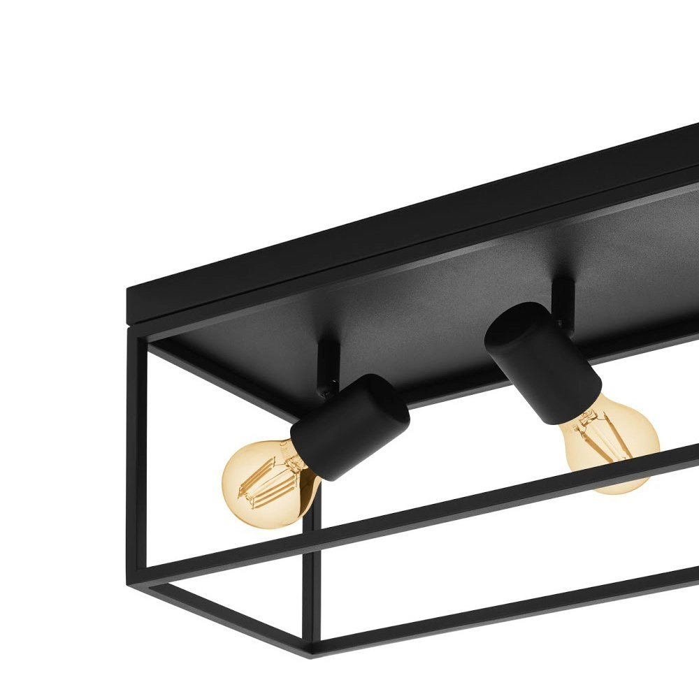 Schwarze Deckenleuchte Silentina Eglo 9002759983338