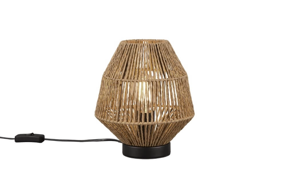 Tischlampe Miki braun Trio 4017807580730