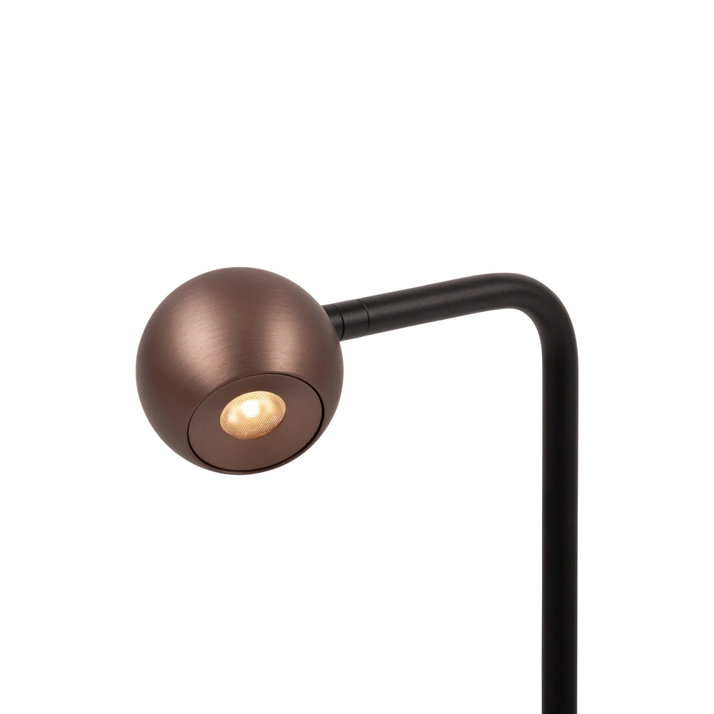 Design-Tischlampe Montana Kaffeebraun Premium by Lucide 5411212680198