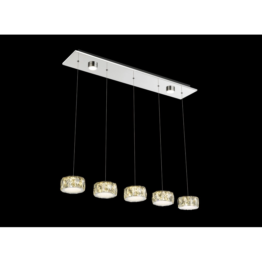4-Licht Pendellampe Amur Chrom Globo 9007371342068