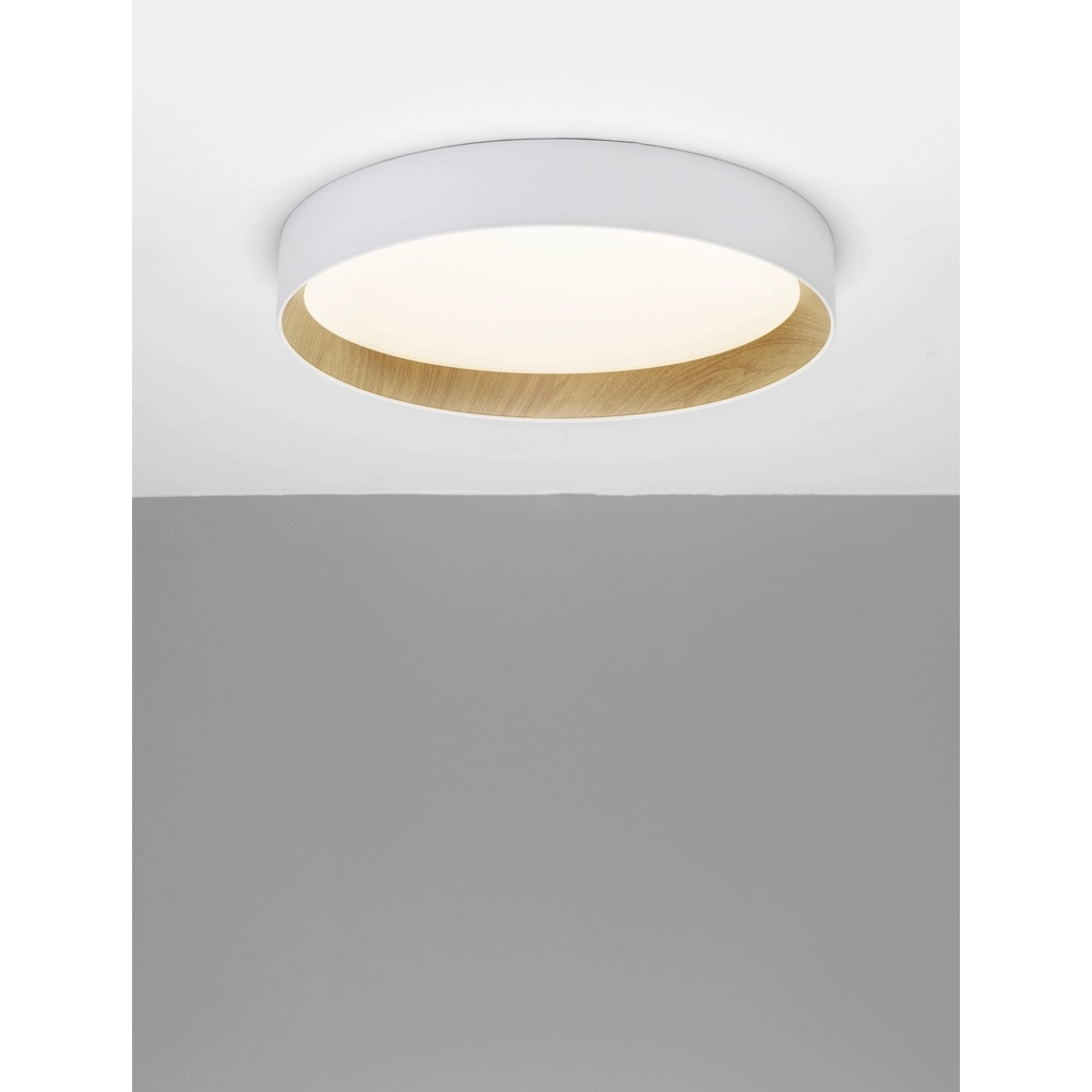 Deckenlampe Stake weiß Ø 60cm Lyora 5212017445940