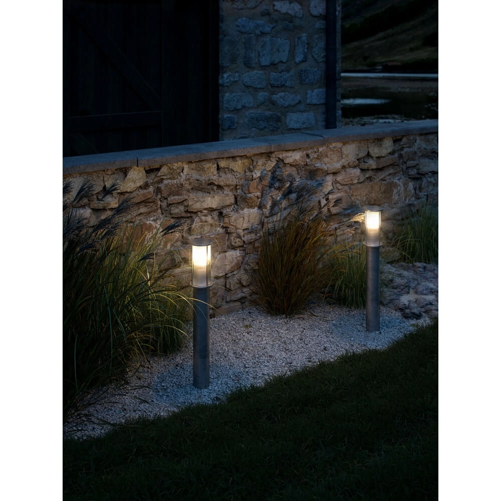 Klassische Gartenleuchte Linton Zink Nordlux 5704924011078