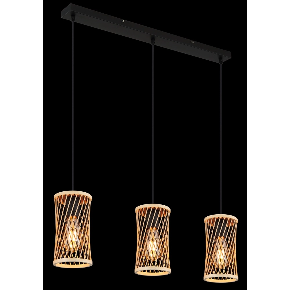 Pendellampe Mali 3-Licht Globo 9007371533725