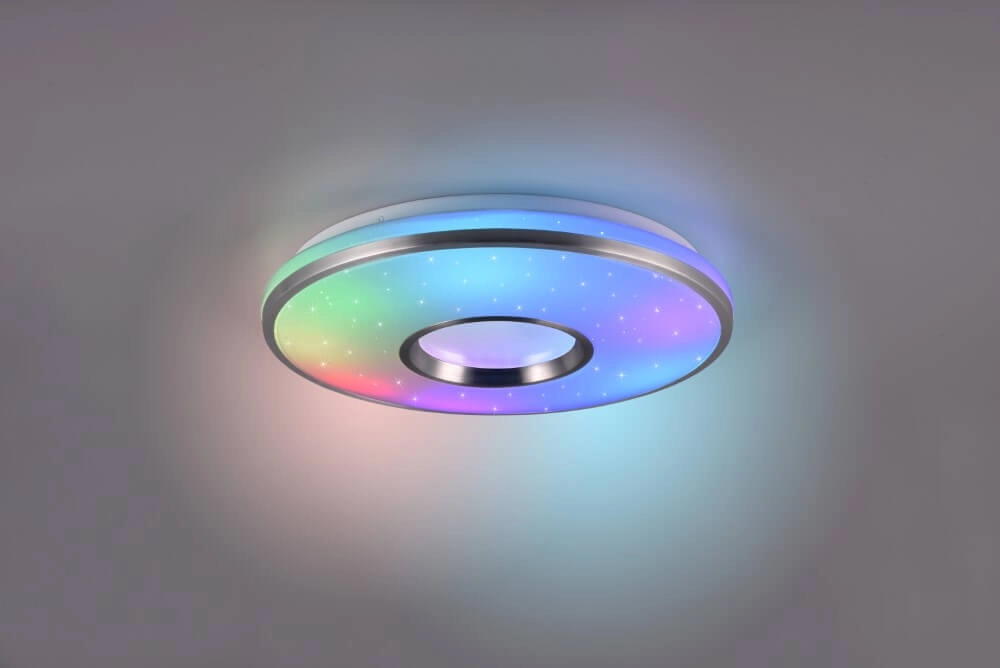 RGB-Deckenleuchte Realta mit Fernbedienung Trio 4017807588125