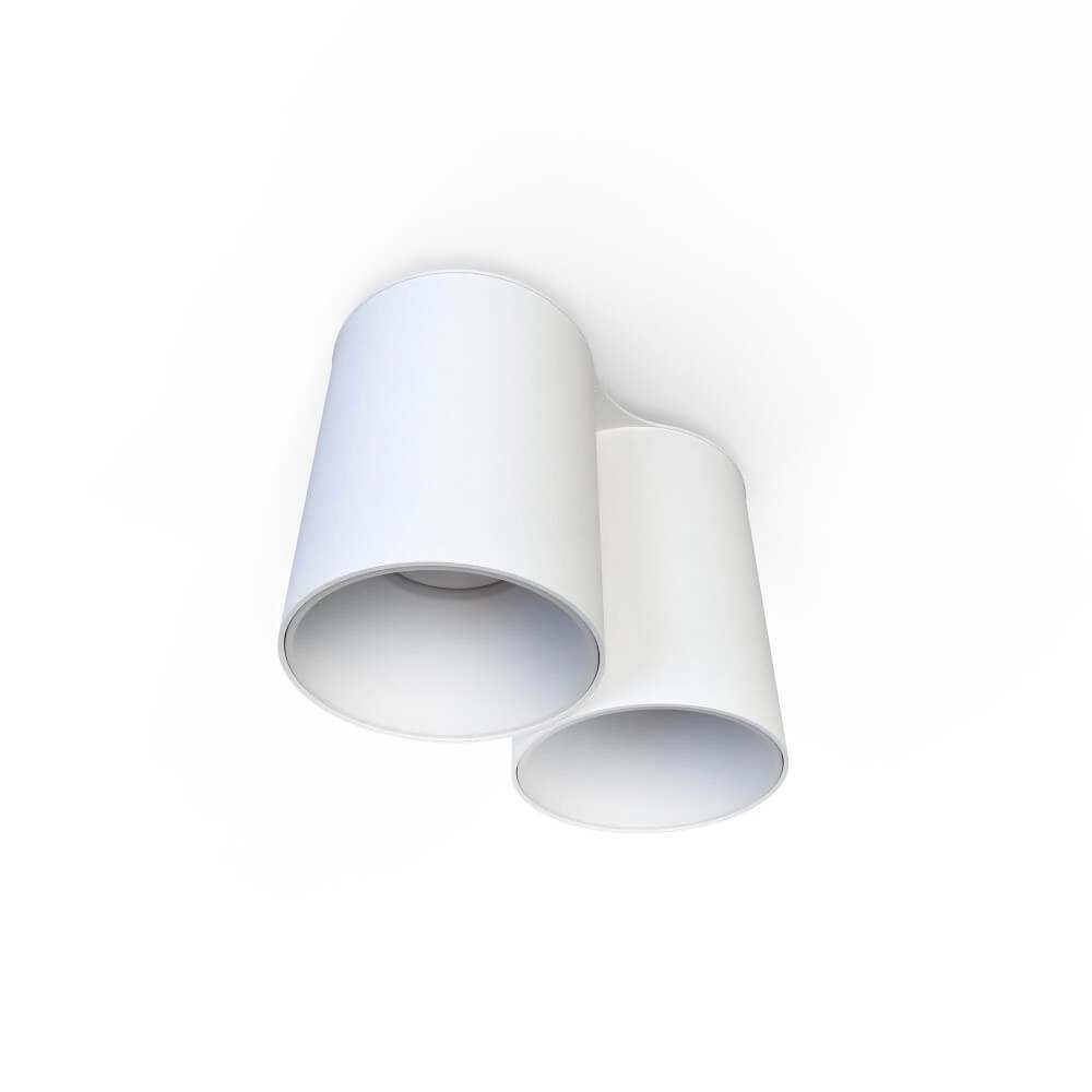 Weiße Deckenlampe Eye Tone