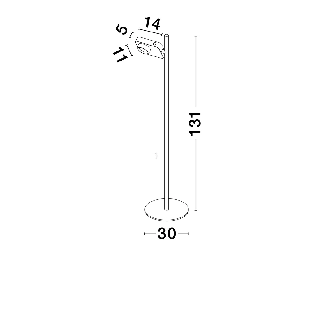 Stehlampe Kedros weiß Lyora 5212017464088