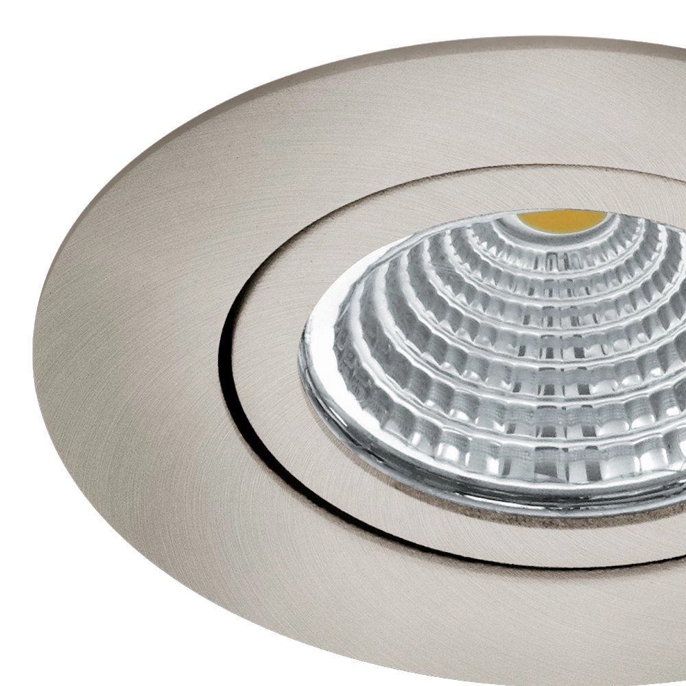 Einstellbarer LED-Spot Saliceto rund - 6w - 4000K Nickel matt Eglo 9002759983079