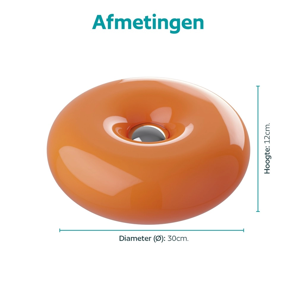 Design-Tischlampe Basile Orange Eglo 9008606404827