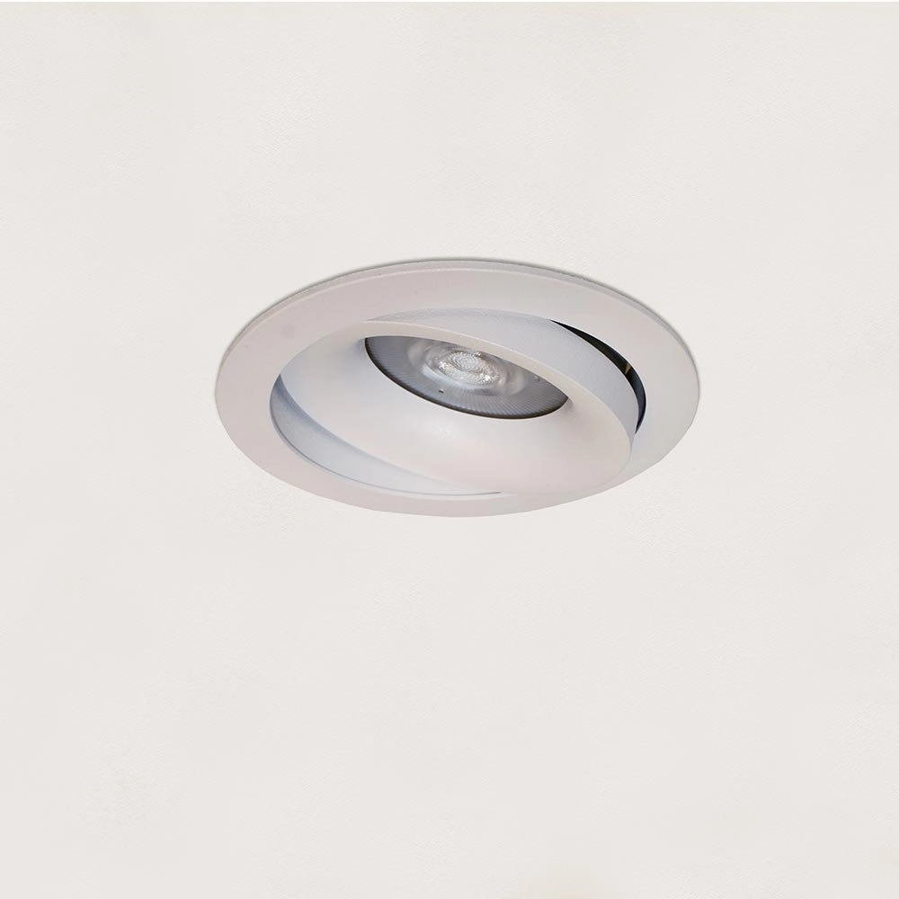 WeiÃŸer Einbaustrahler Downel 9cm Artdelight 8719831730469