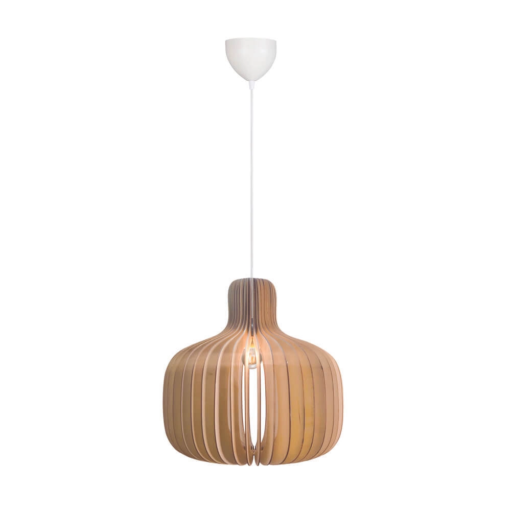 Design-Pendelleuchte Hazo Holz Ø 43cm