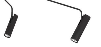 Flexible Deckenleuchte Eye Super Schwarz Lyora 5903139650496
