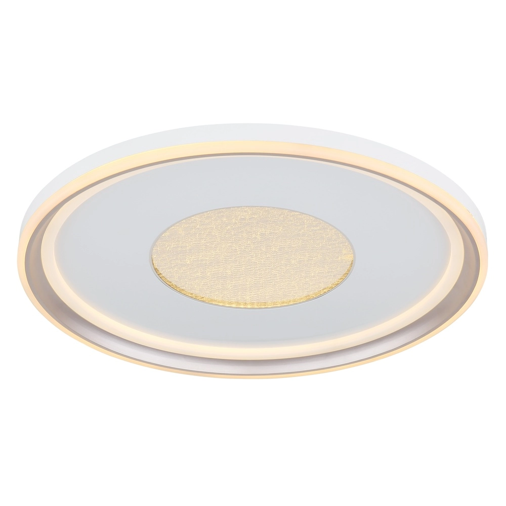 Deckenlampe Eila Ø 59 cm weiß Globo 9007371572458