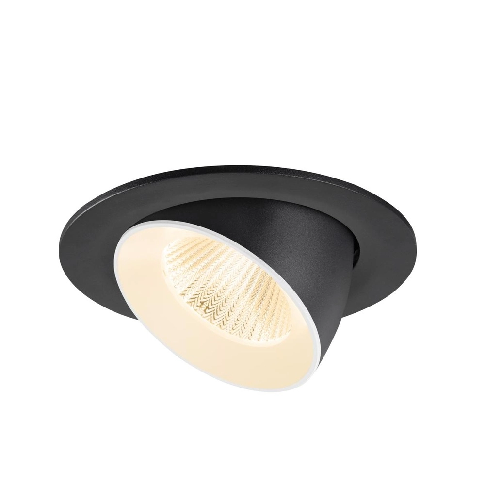 Einbau-Strahler Numinos Gimble L Schwarz/Weiß 2700K - 40gr SLV 4024163310475