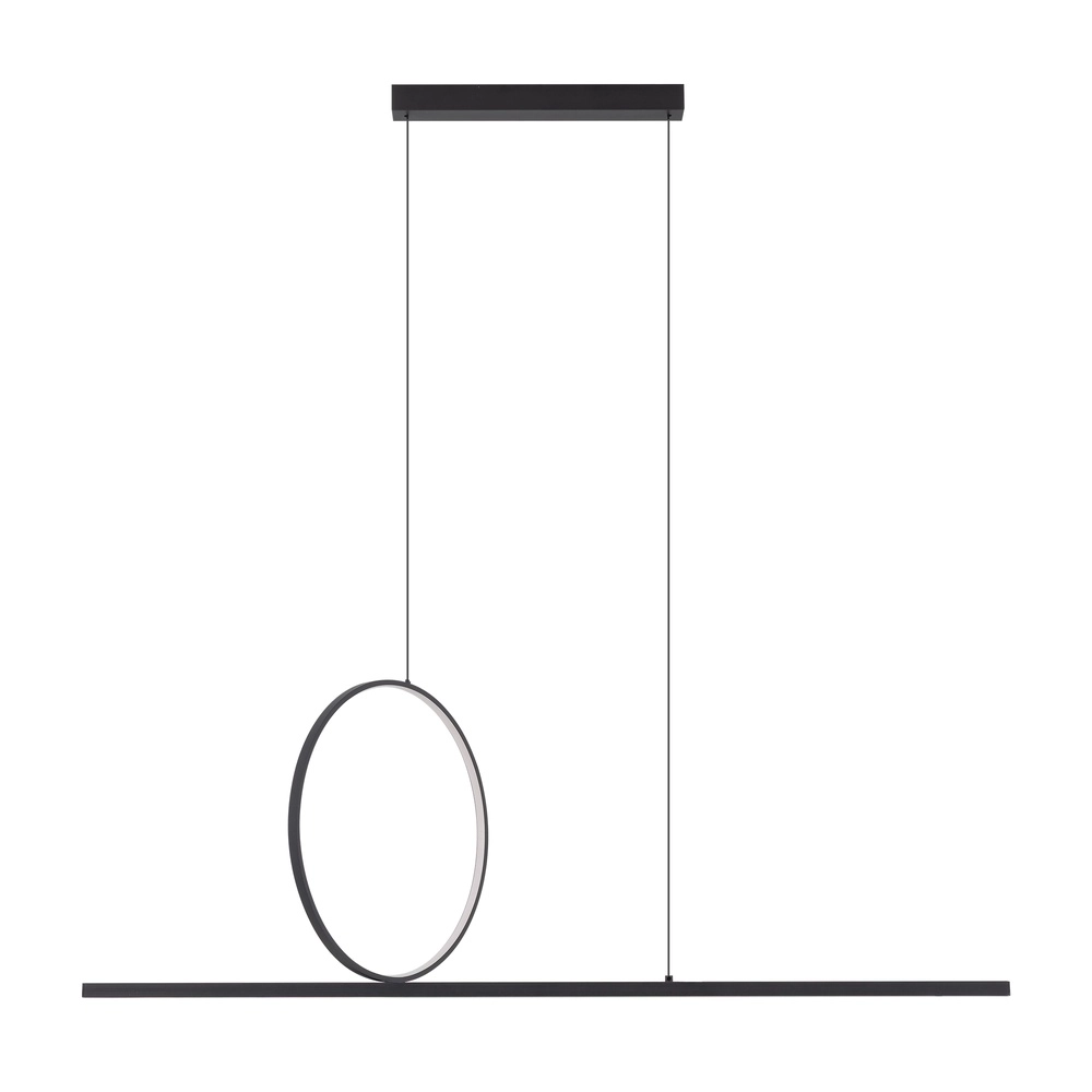 Moderne Pendellampe Lineo Led Schwarz Lyora 5903139118798