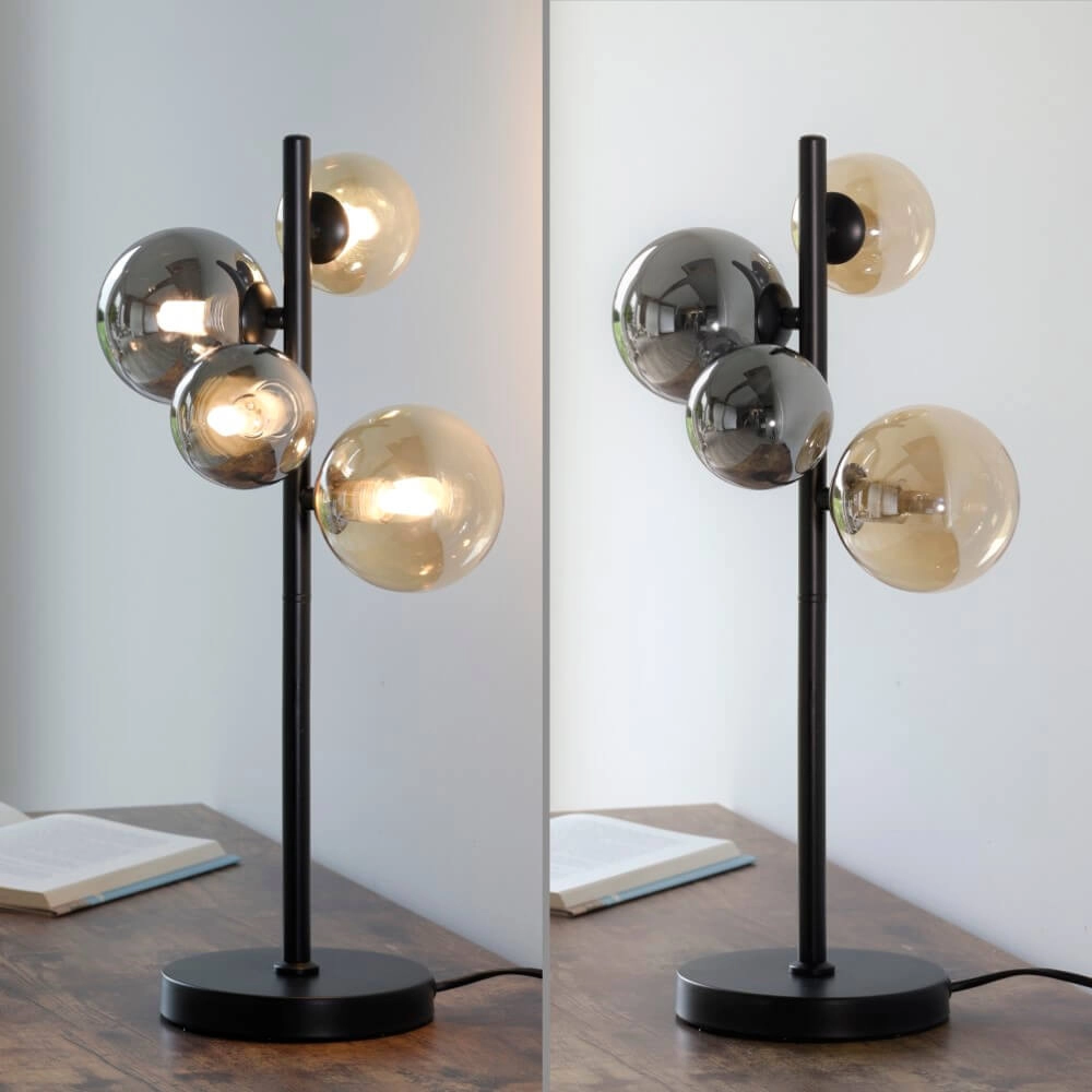 Schwarze Tischlampe Popsicle Design Paul Neuhaus 4012248375525