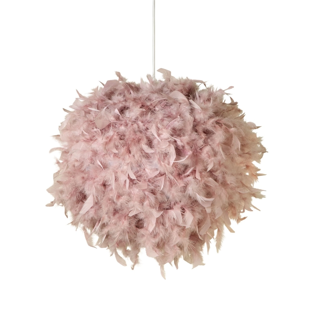 Rosa Pendelleuchte Kate Feder Searchlight 5053423305974