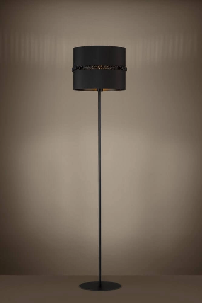 Schwarze Stehlampe Paraguaio Ø 36cm Stars of Light 9008606221035