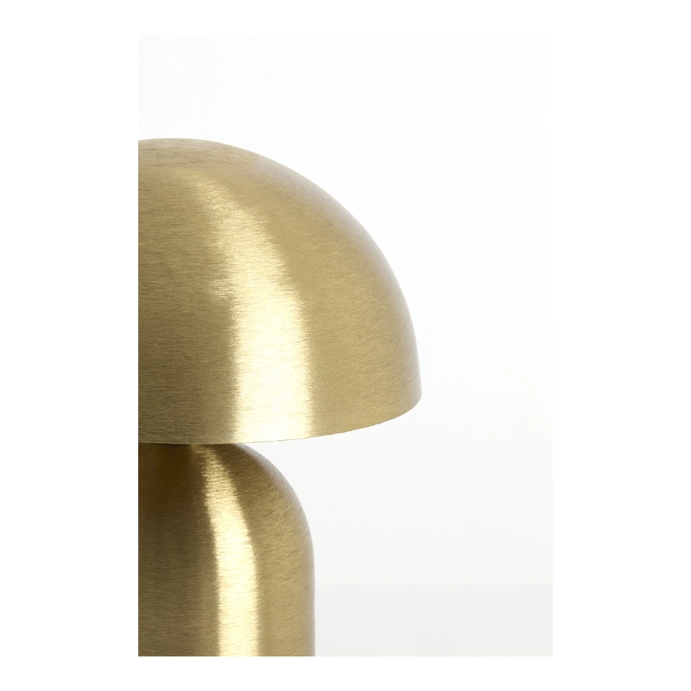 Design-Tischlampe Tolima Massives Gold Ø 23 cm Light & Living 8717807837853