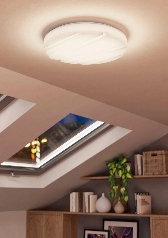 Moderne LED-Deckenleuchte Ferentino Ø 38cm Eglo 9008606245062